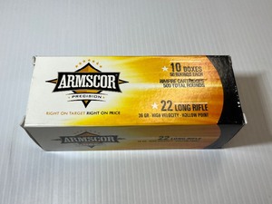 lot 1180 image: Armscor Precision 22 Long Rifle Ammo, 36 Grain