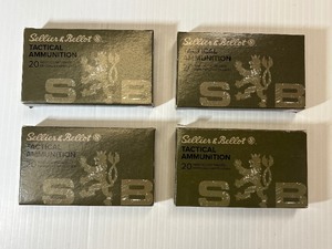 lot 1184 image: (4) Sellier & Bellot Tactical Ammunition,  300 Blackout