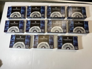 lot 1190 image: (11) Federal Power Shok Rifled Slugs, 5 shot shells, 16 GA.