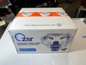 lot 1220 image: 1 Case of ZSR Small Arms Cartridges, Cal. 12 Turbo, 200 plastic