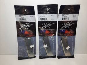 lot 1119 image: (3) Kimber Magazines 8 RD, .45 SST