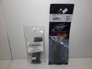 lot 1125 image: (2) MAGAZINES Kel-Tec Magazine, PMR-30-35, 30 RD Kimber Magazines 8 RD, 10MM, SST