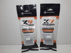 lot 1179 image: (2) Shield Arms Z9 Pistol Magazines, 9 round, Glock 43