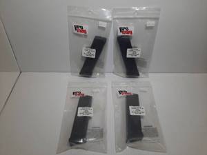 lot 1133 image: (4) ProMag 9mm magazines, Fits Glock