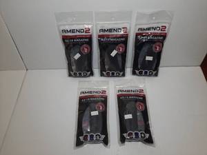 lot 1137 image: (5) Amend2 A2-19 Magazines for Glock 19