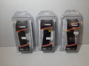 lot 1191 image: (3) Taurus G2s 9mm Magazines, 7 RD