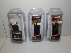lot 1199 image: (3) Taurus Magazines (2) G3c 9mm 12 RD  (1) G3, 15 RD
