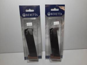 lot 1201 image: (2) Beretta Magazines, M9A3 Sand Resistant, 9mm, 17 RD