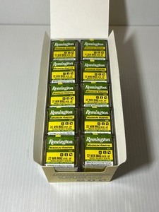 lot 1248 image: (1) case of Remington 500 Magnum Rimfire Cartridges, 22 WIN MAG, 40 GR, JHP, Muzzle Velocity 1910, FPS.