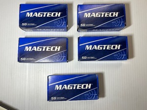 lot 1266 image: (5) Magtech Cartridges 9mm Luger, 115 Gr, FMJ, 50 RD