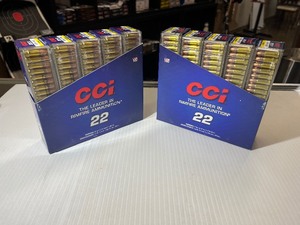 lot 1282 image: (10) CCi Mini-Mag Varmint Hollow Point 22 LR, 36 GR, 1260 FPS, 100 RD