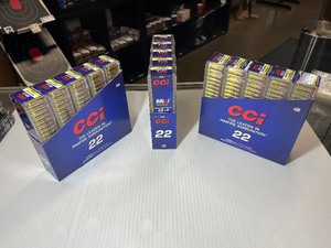 lot 1284 image: (15) CCi Mini-Mag Varmint Hollow Point 22 LR, 36 GR, 1260 FPS