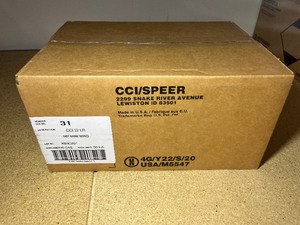 lot 1285 image: 1 Case of SpeerCCi 22 LR  MINI-MAG 36 GRAIN HP (5000 Rounds) 50 packs of 100 ea