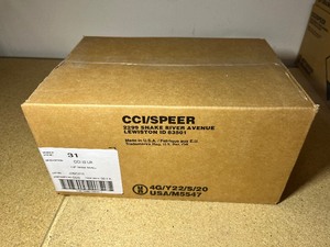 lot 1287 image: 1 Case of SpeerCCi 22 LR  MINI-MAG 36 GRAIN HP (5000 Rounds) 50 packs of 100 ea