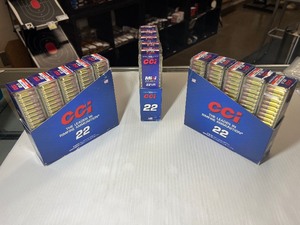 lot 1295 image: (15) CCi Mini-Mag Long Rifle CPRN,  22 LR, 40 GR, 1235 FPS, 100 RD