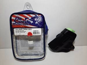 lot 1253 image: DeSantis Gunhide The Criss-Cross (LEFT)  M&P Shield 940, M2.0 940,  S&W 9 Shield Plus