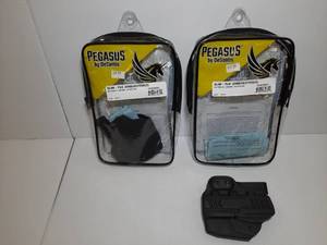 lot 1265 image: (2) Pegasus by DeSantis Slim Tuk Holster (ambidextrous). Sig Sauer P365 withLIMA365, FOXTROT 365