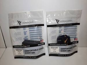 lot 1241 image: (2) Versacarry Holsters, Obsidian Essential, IWB, Polymer, GX4