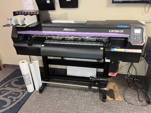 lot 28A image: MIMAKI CJV150-75 INTEGRATED PRINTER & CUTTER