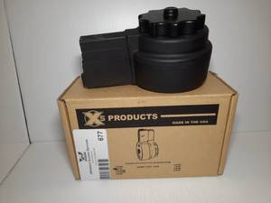 lot 677 image: X Products X-10 High Capacity Coil Magazine System .308 caliber, 50 round drum