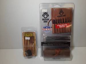 lot 1359 image: (2) Firearm Accessories ERGO .750 Low Profile Adjustable Gas Block Obsidian Arms 8-piece Drive Pin Punch Kit