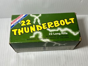 lot 1371 image: Remington Thunderbolt 22 Long Rifle Hi-speed 500 Rimfire Cartridges, Lead, round nose, Solid Bullets