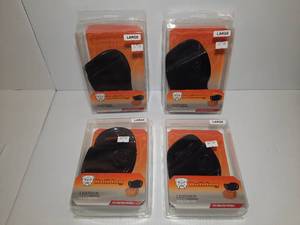lot 1413 image: (4) Bulldog Leather Molded Holster, fits multiple pistols, Large