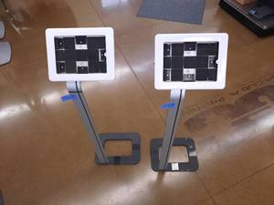 lot 702A image: (2) Pyle Tablet PC Mounts