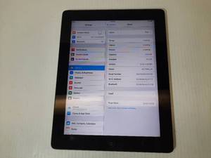 lot 1465 image: Apple iPad 2nd Gen, 16GB, (WiFi), Black, Model MC769LLA and A1395
