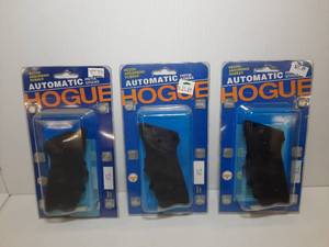 lot 1475 image: (3) Hogue Automatic Pistol Stocks, Fits Ruger MK II, Soft Rubber