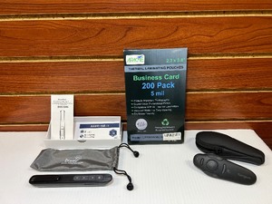 lot 671 image: Dino Wireless Presenter Stick D05D06 Apache Laminating Pouches Targus Wireless Presenter