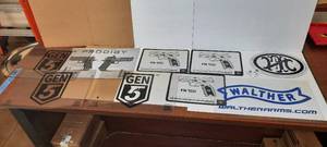 lot 1484 image: Brand logo mouse pads