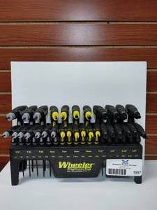 lot 1557 image: Wheeler Professional Gunsmith HexTorx MetricInch P-Handle Set