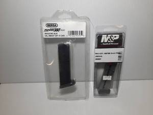 lot 1623 image: (2) Firearm Magazines 380 Bersa Thunder 380 plus M&P by Smith & Wesson Mag Assy, 380
