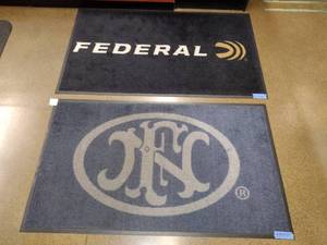 lot 1617 image: (2) Floor Mats, Federal measures 35 x 58, FNH measures 57 W X 33