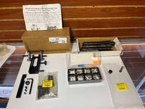 lot 1632 image: Hold Down Clamp for P500 Universal Sight Tool. Brownells Barrel Vise Allen bolt Kit and more