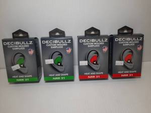 lot 1657 image: (4) Decibullz Custom Molded Earplugs
