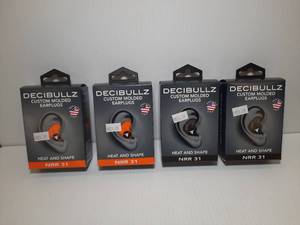 lot 1659 image: (4) Decibullz Custom Molded Earplugs