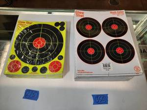 lot 1694 image: Targets (275) Glow Shot Splatter (350) Glow Shot Multi-Color