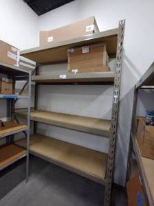 lot 1684 image: Steel Bulk Rack