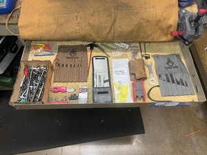 lot 1704 image: (2) Obsidian Arms sets Real Avid FINI Tool broken shell extractor Real Avid Smart Mag Tool for Glock