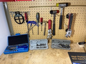 lot 1744 image: Hand Tools Tool Source Socket Set Wheeler bits, ToolShop Wrenches