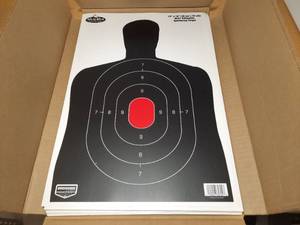 lot 1740 image: (70) Birchwood Casey&nbspDirty Bird 12 x 18 BC27 Silhouette Splattering Targets