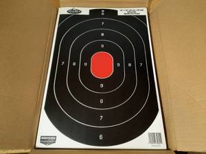 lot 1761 image: (70) Birchwood Casey Dirty Bird Silhouette Splattering Target 12 x 18