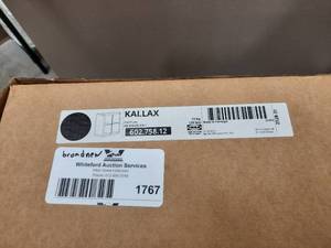 lot 1767 image: Ikea Kallax Shelf unit, black-brown, 30 38x30 38, BRAND NEW