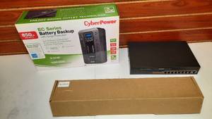 lot 1788 image: CyberPower Battery Backup Lorex PoE Switch Rail Slide Kit