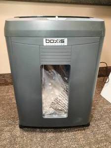 lot 1789 image: Boxis AF80 AutoShred 80-sheet micro cut Paper Shredder