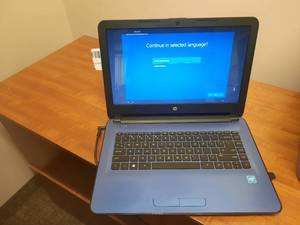 lot 1797 image: HP TPN-1119 PC Laptop, Windows 10 Home, Intel Celeron N3060 1.60 GHz 4GB RAM