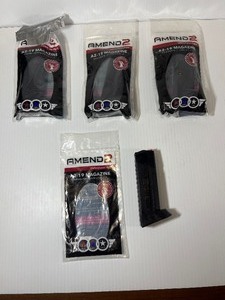 lot 449 image: (4) Amend2 Magazines, A2-19 Glock, 9x19mm, 15RD