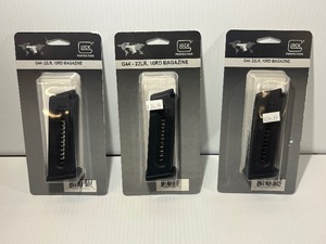 lot 480 image: (3) Glock Magazines, G44, 22LR,10RD
